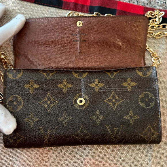 Louis Vuitton Monogram Portefeiulle Sarah Long Bifold Wallet/converted - Picture 5 of 12